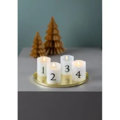 Adventslys 4-pk