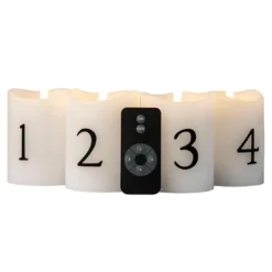 Adventslys 4-pk