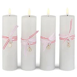 Adventslys 4-pk