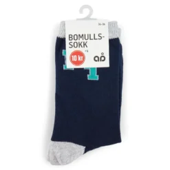 Bomullssokk med motiv