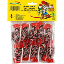 Cola lollipops