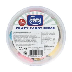 Crazy candy frogs