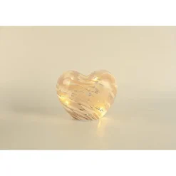 Glasslampe hjerte