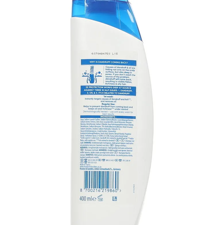 H&S shampoo