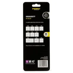 Kroksett 44 deler