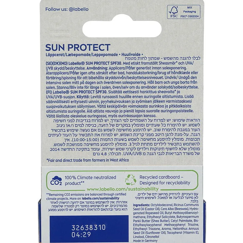 Labello SPF30