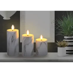 LED-lys 3 stk