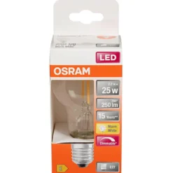 Lyspære LED 250 lm