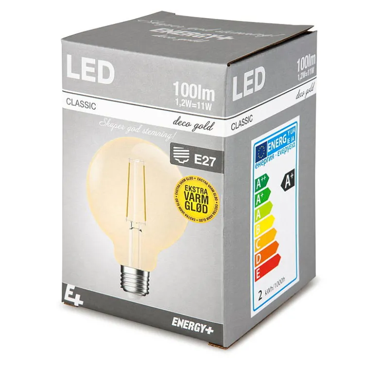 Lyspære LED 100 lm