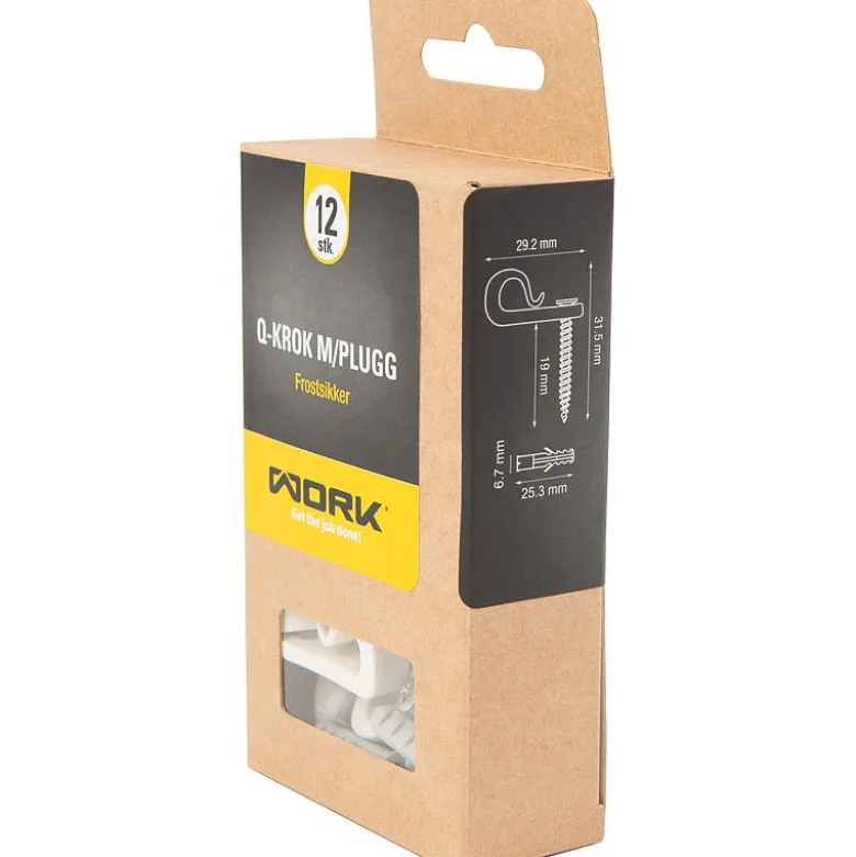 Plastkrok 12-pk