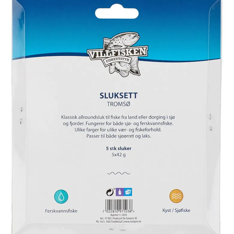 Sluksett 5-pk