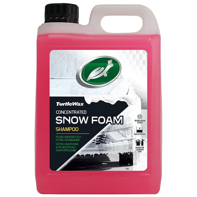 Snow foam shampo