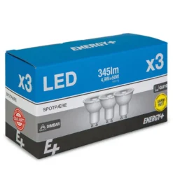 Spotpære LED 345 lm 3-pk