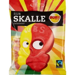 Sur skalle i pose
