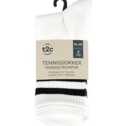 Tennissokk 3-pk