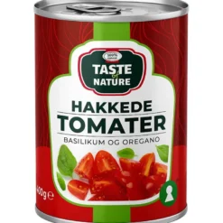 Tomater grovhakkede