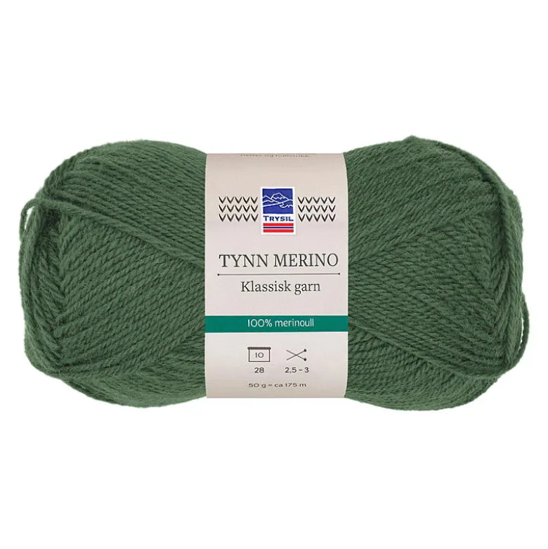 Tynn merino garn