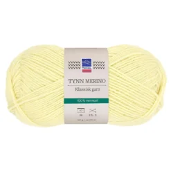 Tynn merino garn