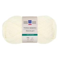 Tynn merino garn
