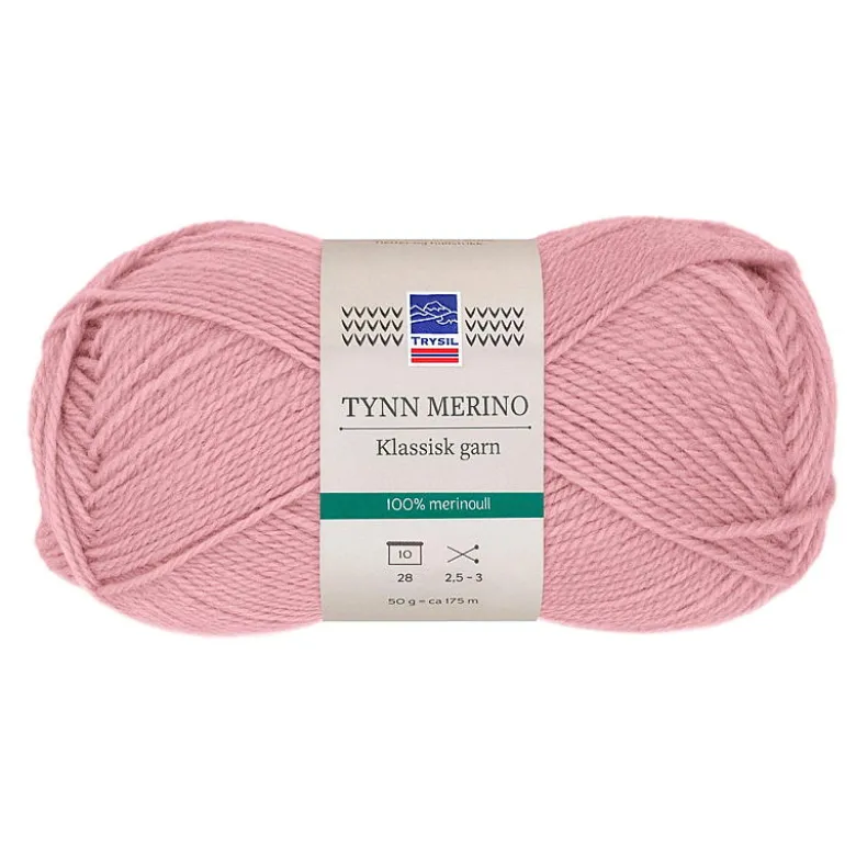 Tynn merino garn