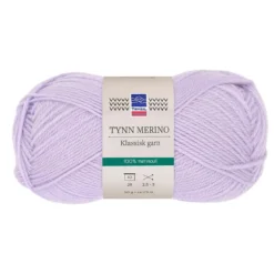 Tynn merino garn