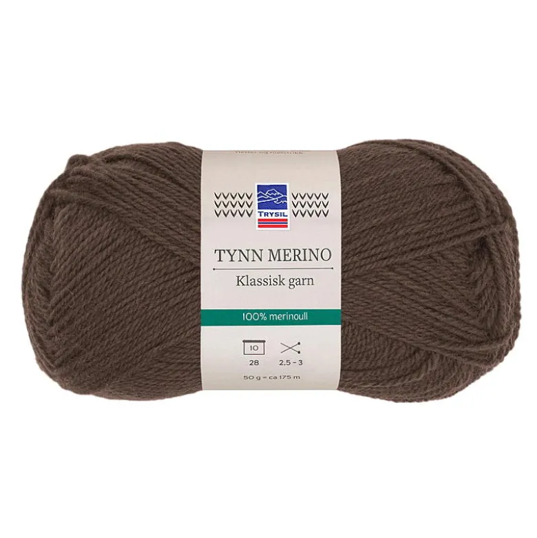 Tynn merino garn