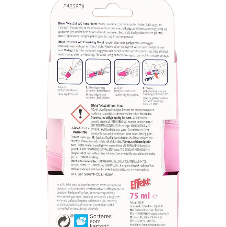 WC rens Twist gel