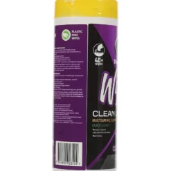 Wipes clean-up
