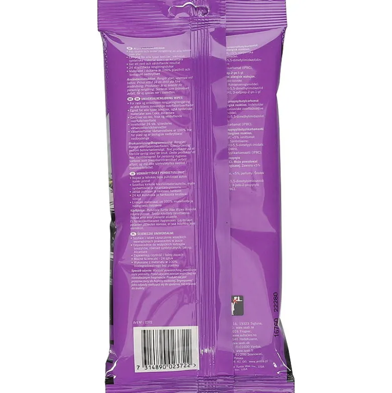Wipes clean-up